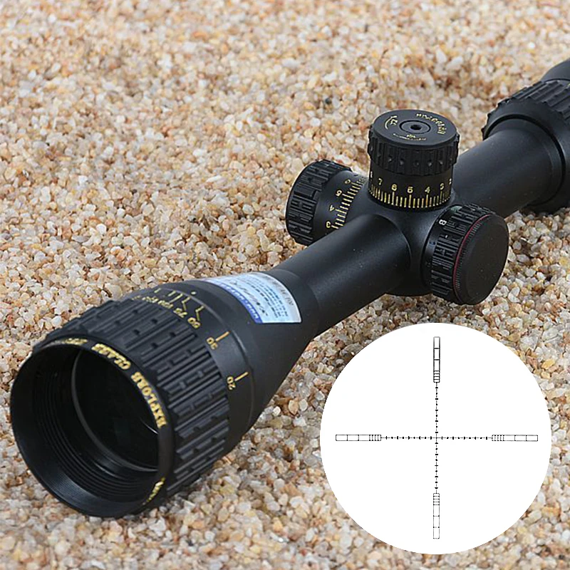 Снайпер 3 5-10X40 Riflescopes тактический оптический прицел охота Сетка Стекло