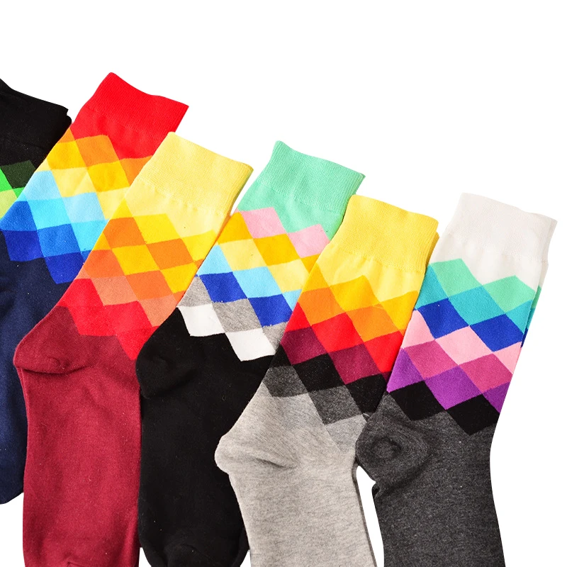 1 пара носков бесплатная доставка распродажа!! Брендовые модные мужские носки 100%