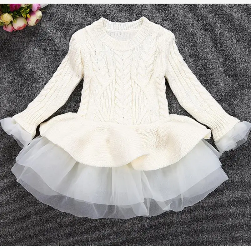 2019 Rushed Limited Moana Warm Girl Dress Christmas Wedding Party Dresses Knitted Winter Kids Girls Clothes Children Clothing | Детская