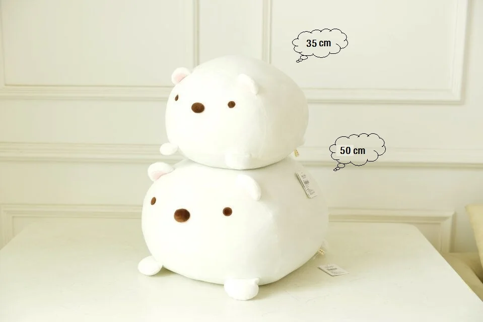 Новинка года Sumikko Gurashi углу существо милый кот динозавр медведь пингвин плюшевые игрушки шт. 1 см шт. 35 см 50 подарок лежачая поза Японии подушки детские