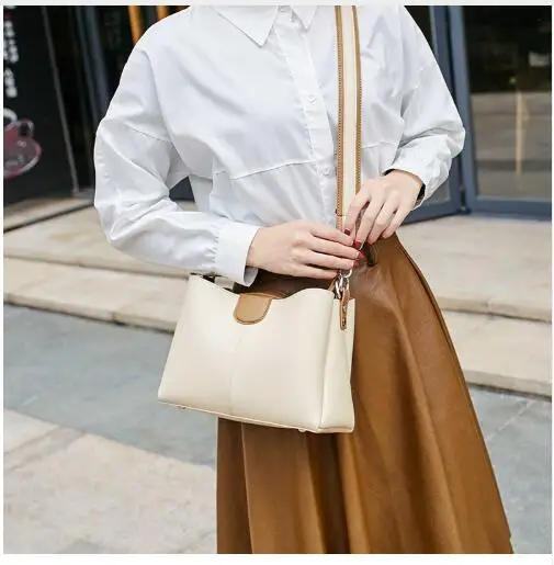 SOFIE внутренняя сумка Лоскутная женская на плечо мода из искусственной кожи 2 шт.