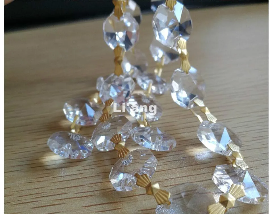 Бесплатная доставка 20 метров стеклянная гирлянда Хрустальная бусина занавеска