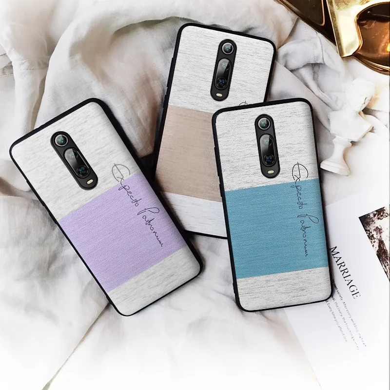 Чехол Mofi для Xiaomi Mi9T задняя крышка mi 9T Pro мягкий хлопковый чехол из губчатой ткани