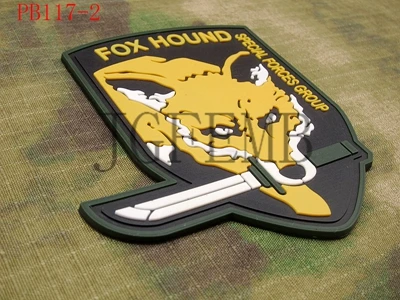 MGS FOXHOUND группа специального назначения 3D ПВХ патч