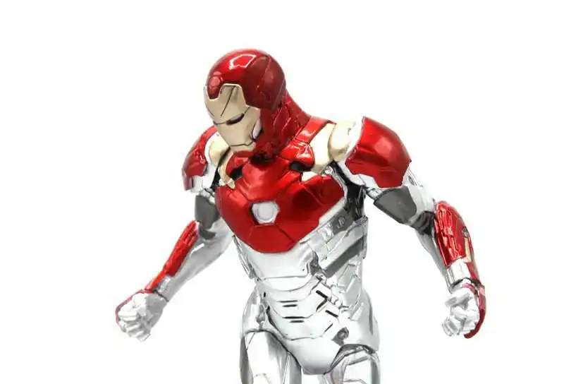 Новые Мстители 4 эндигра Железный человек MK47 Mark 47 ПВХ Фигурки игрушки Аниме Avangers