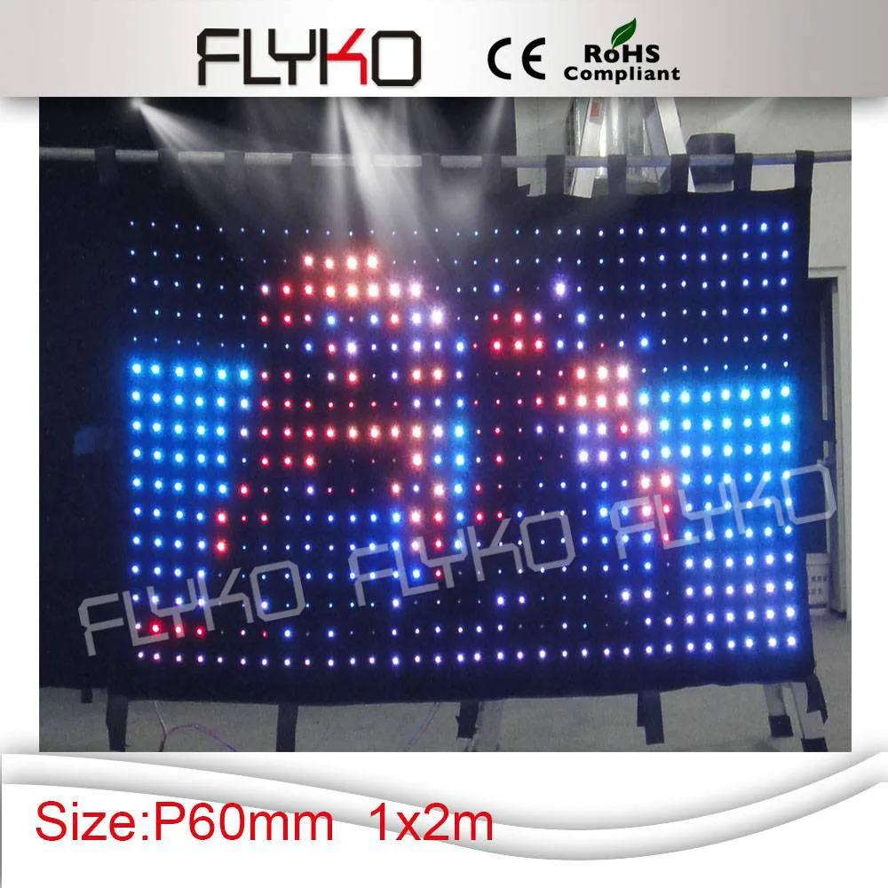 СВЕТОДИОДНЫЙ занавес для видео развлекательный центр профессиональное