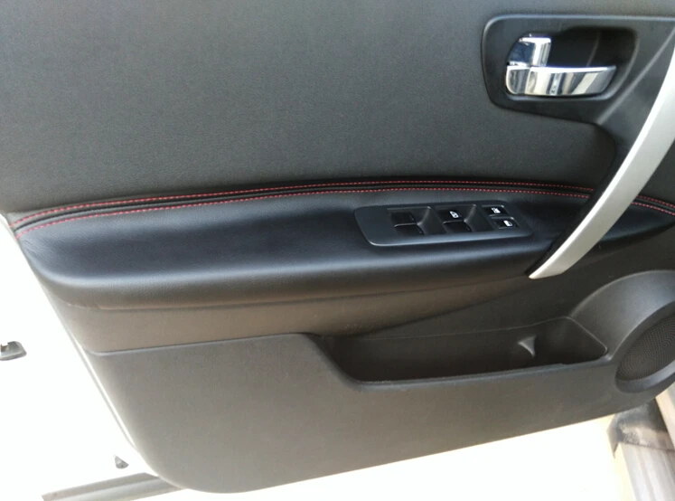 4 шт PU для Nissan Qashqai 2008-2015 автомобильные двери перчатки украшения крышки |