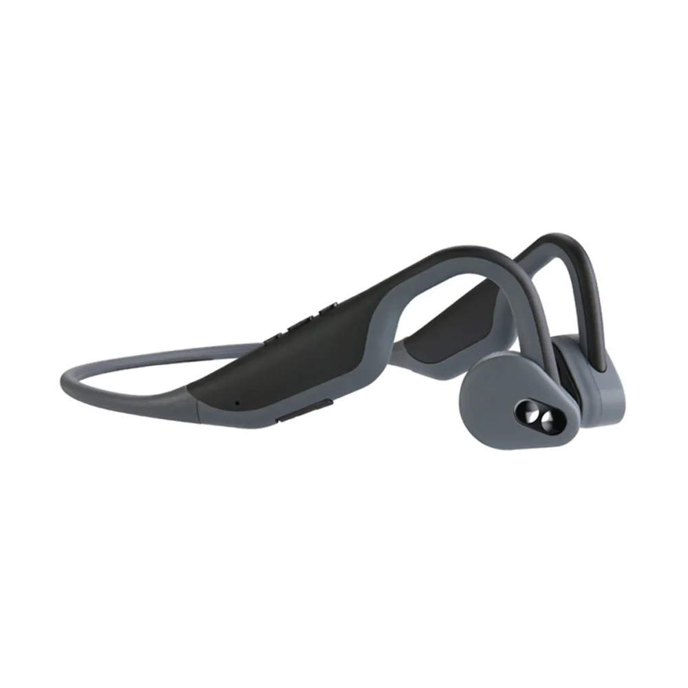 Gray BH128 Bluetooth беспроводные наушники костной проводимости наушники Спорт на открытом воздухе гарнитура Громкая связь NFC гарнитуры VS Z8 - Цвет: Gray