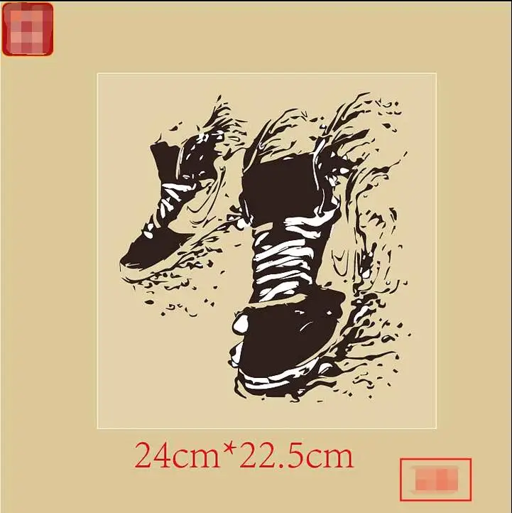 Патчи с узором для обуви одежды сделай сам футболка парш модные украшения