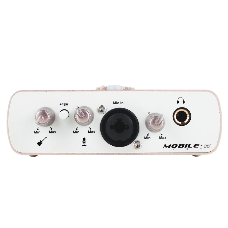 Звуковая карта ICON mobile R VST USB 24 бит 96/192 кГц 1 Микрофон вход/1 гитара 2 аналоговых