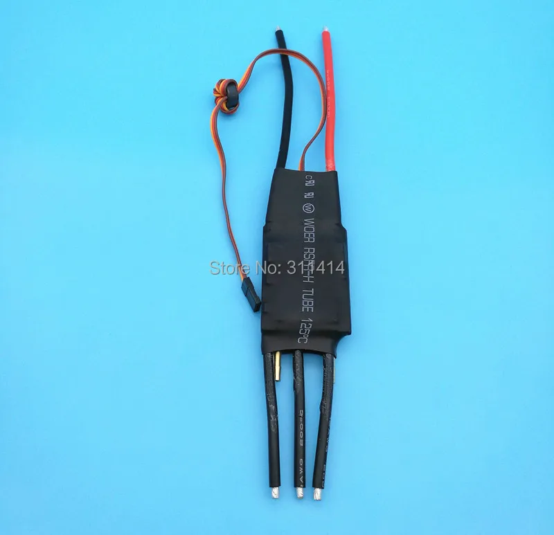 2pcs/lot 2-7S Lipo 100A ESC 5V/5A UBEC Brushless Speed Controller For RC Boat UBEC100A With Water Cooler Promotion | Игрушки и хобби