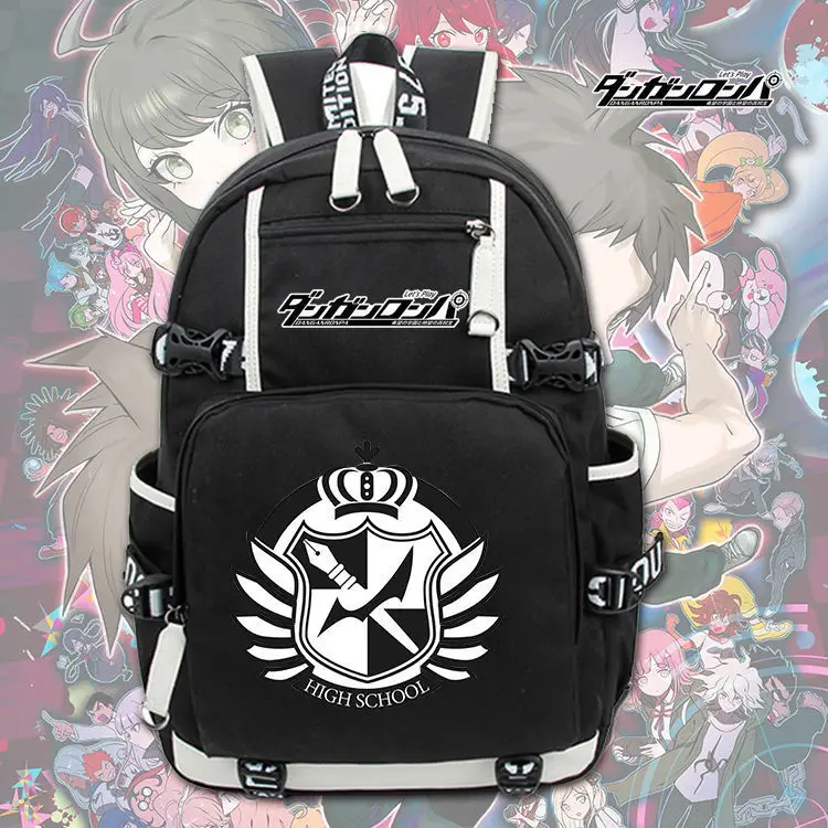 HotAnime Danganronpa Trigger Happy Havoc рюкзак сумки для путешествий|Мужские рюкзаки| |