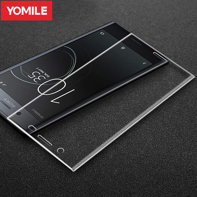 Полное покрытие экрана протектор Закаленное стекло для Sony Xperia XZ Премиум X XZ1 XZ2
