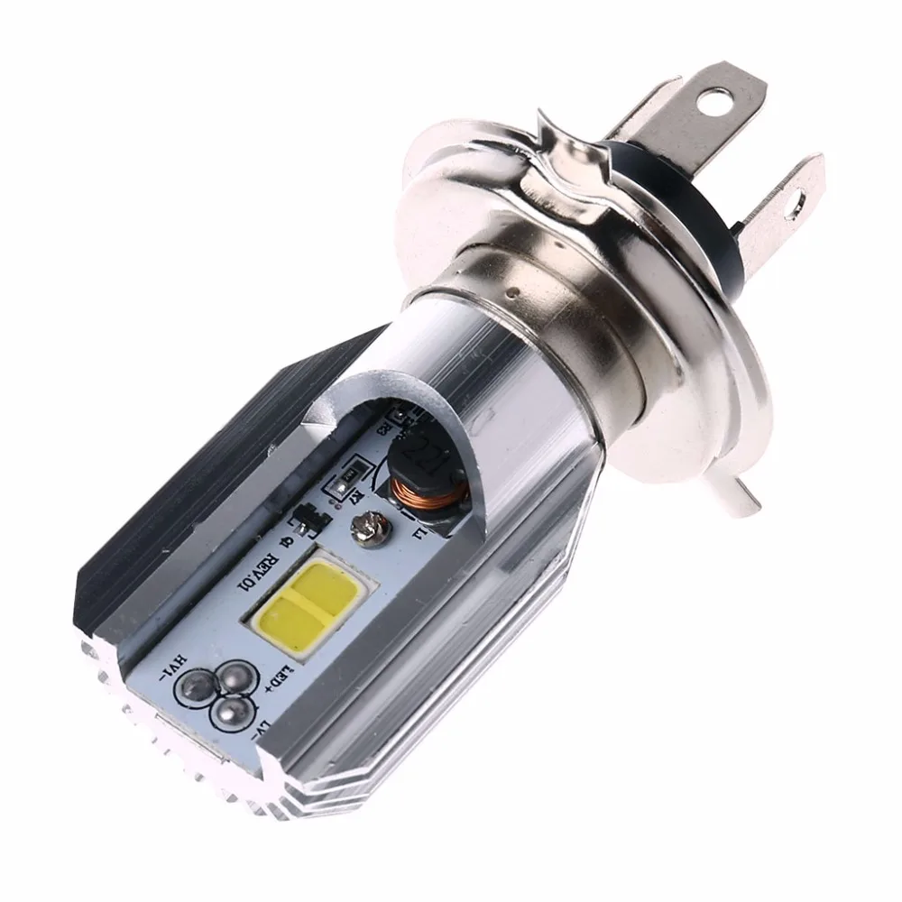Светодиодный налобный фонарь для мотоцикла H4 6 80 в 12 Вт|Передние LED-фары авто| |