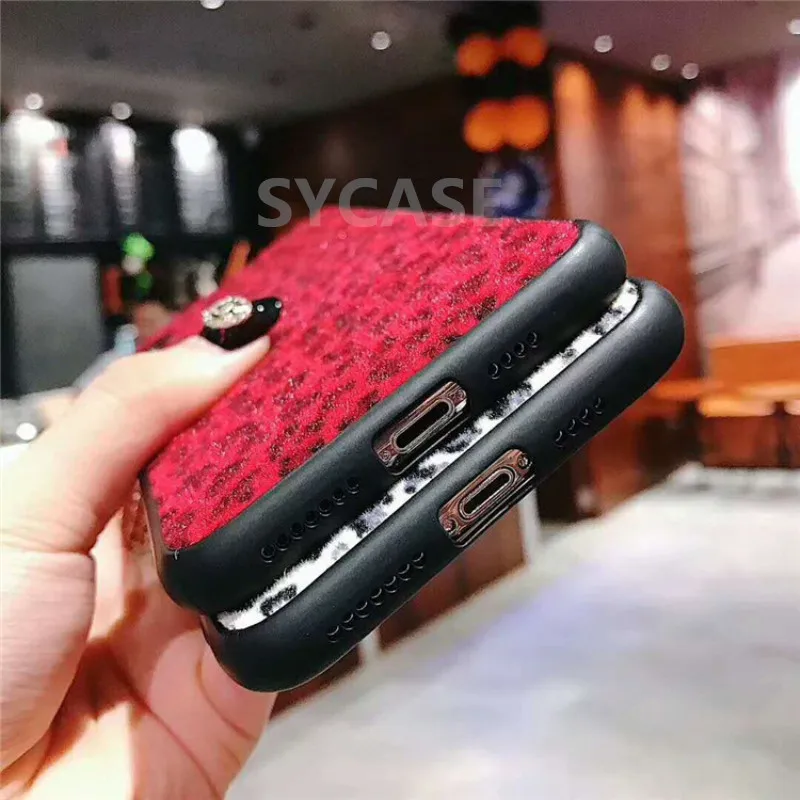 SYCASE Fashion Vintage Leopard Print phone case For iPhone X XR Xs Max 6 6S 7 8 Plus Mobile Phone Shell Hard Back Cover Cases |