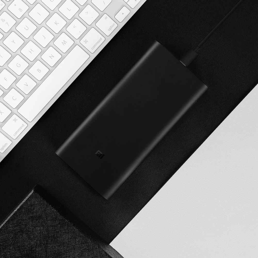 20000 мАч Xiao mi power Bank 3 Pro PLM07ZM с тройным usb выходом USB C 45 Вт Двусторонняя Быстрая