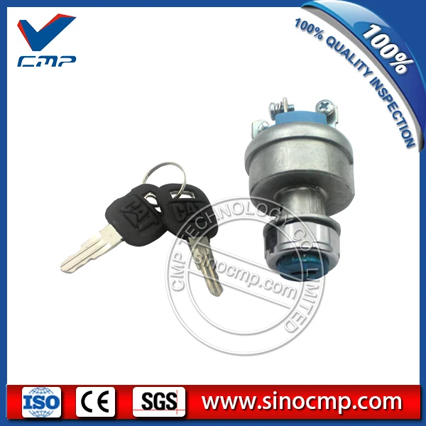 Переключатель зажигания SINOCMP 320C для экскаватора 9G 7641 9G7641 с 2 ключами и 4