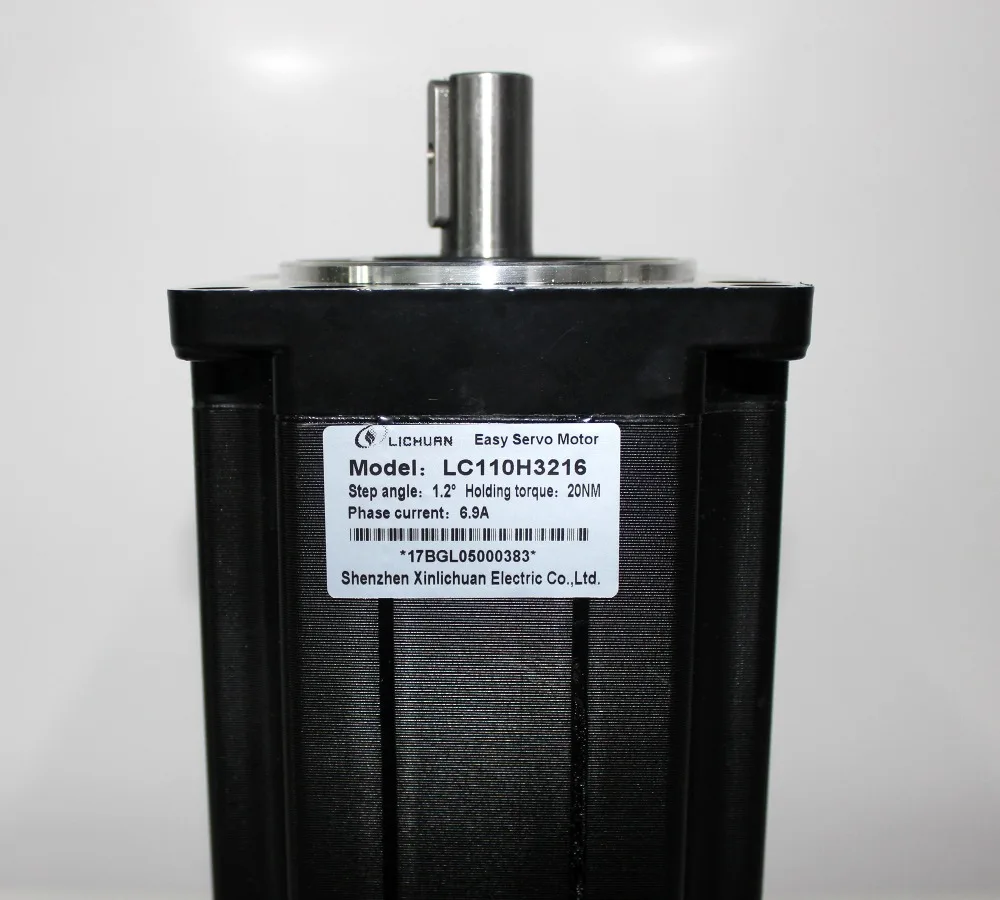 3 фазный Nema 42 20 нм замкнутый цикл шаговый Серводвигатель комплект LCDA2260H + LC110H3219