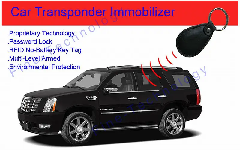 Автомобильный Замок двигателя RFID 125 кГц два брелока бирки зажигания