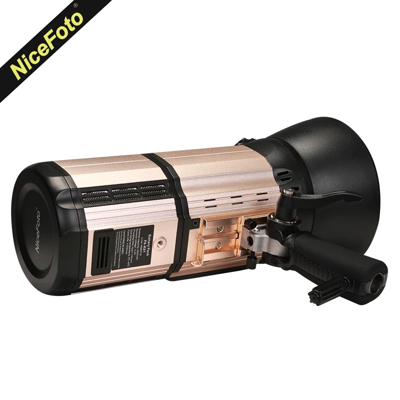 Новая Беспроводная вспышка NiceFoto K6 600Ws GN103 TTL HSS 1/8000S 2 4G с питанием от батареи для