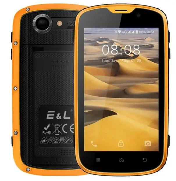 E &amp L W5S 4 0 &quotips SC7731C четырехъядерный Android 7 3G IP68 водонепроницаемый мобильный