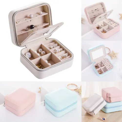 Переносная дорожная коробочка для украшений женщин в Великобритании органайзер