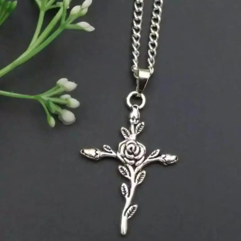 Египетский Ankh крест ожерелья и подвески Мужская кулон ожерелье звено цепи