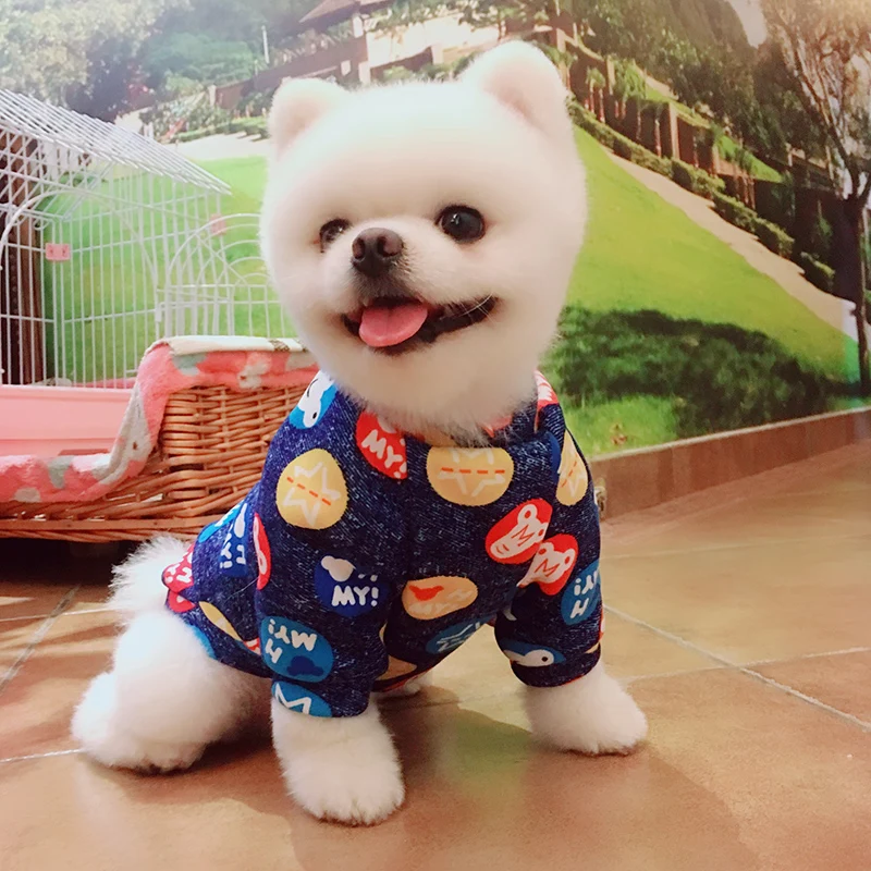 PETCIRCLE осенняя одежда для собак свитер модная спортивная пальто щенков