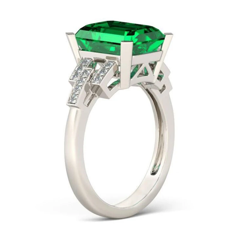 Ataullah классический 10.75ct русский Природный кристалл кольцо с Твердые