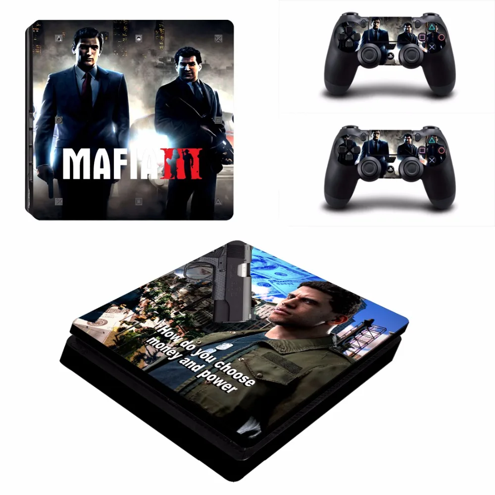 Наклейка для консоли Sony PlayStation 4 и контроллеров PS4 Slim Skins