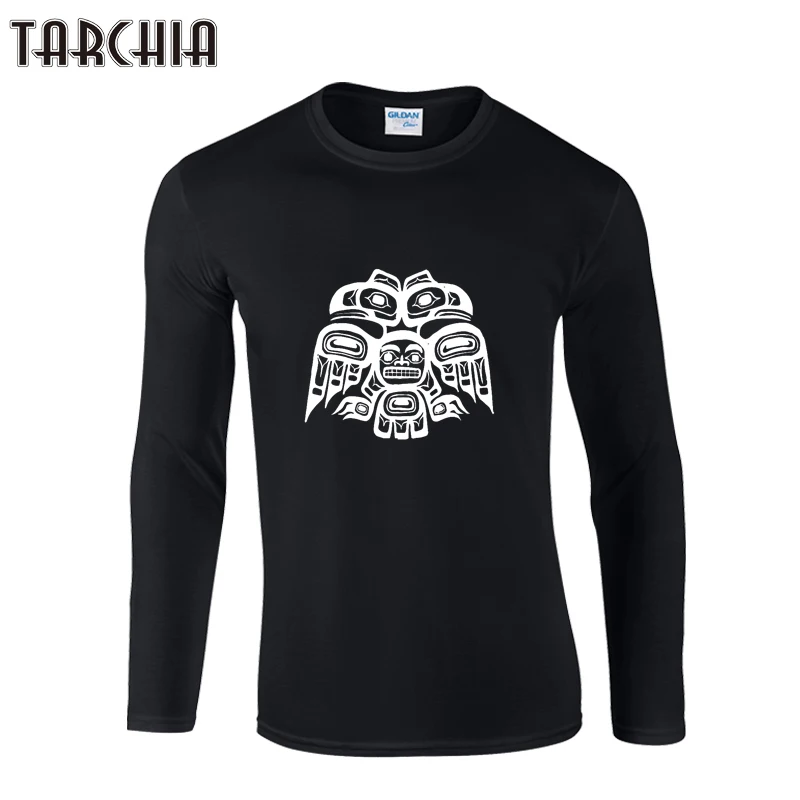 Лидер продаж 2022 новая модная брендовая футболка TARCHIA с круглым вырезом и длинными