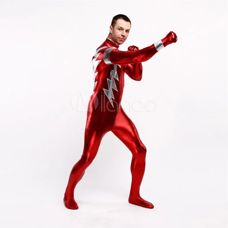 Высокое качество для взрослых/детей мужские костюмы на Хэллоуин лайкра