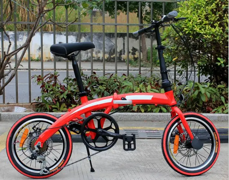 Алюминиевая складная рама для велосипеда Bicyle колеса 16 дюймов взрослых 46T кассета