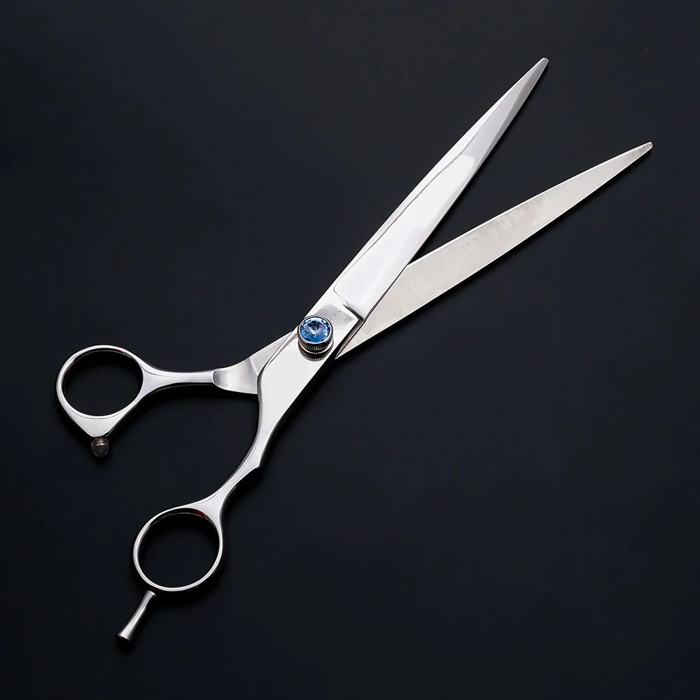 Профессиональные ножницы для стрижки домашних животных серебристого цвета 8