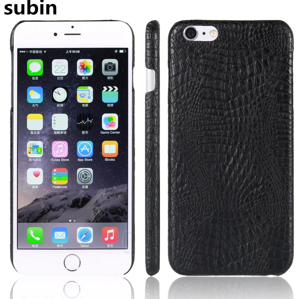 

For Apple iPhone 6/6s Plus Case Luxury Crocodile Skin Fundas Phone Protective Back Cover For iPhone 6 6s Plus Phone Bag Case