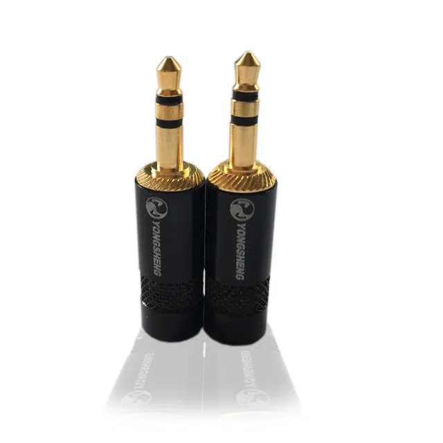 100 шт./лот изготовленный Neutrik китайская фабрика YS231BG 3 5 мм полюсный разъем Mini Jack