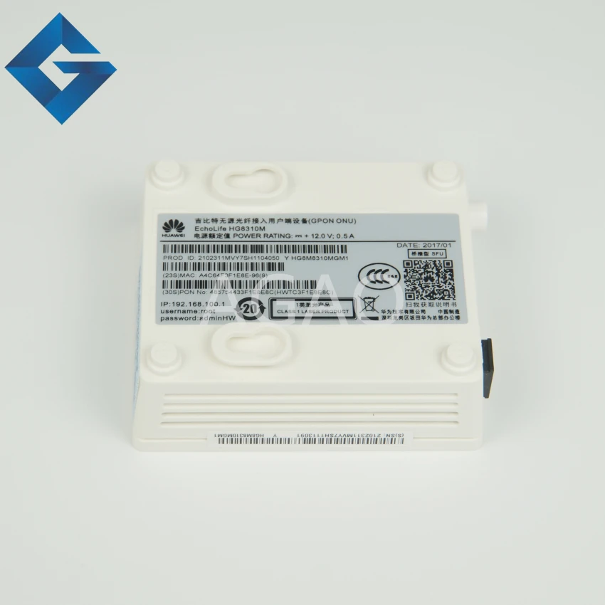 5 шт./партия новый Однопортовый ethernet-порт Hua wei HG8310 или HG8310M терминал GPON FTTH ONU
