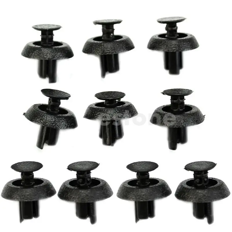 

10pcs 7mm Hole Car Plastic Rivets Fastener Fender Bumper Clips for Toyota