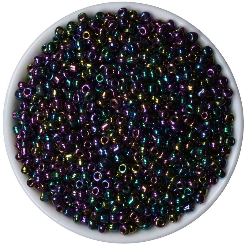 Летние металлические Разноцветные Бусины 3 мм 1000 шт стеклянные чешские бусины