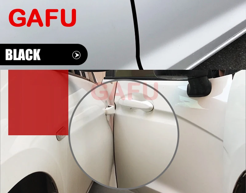 Защитные полоски для дверей Nissan Qashqai j11 2017 2018 резиновые края дверные молдинги