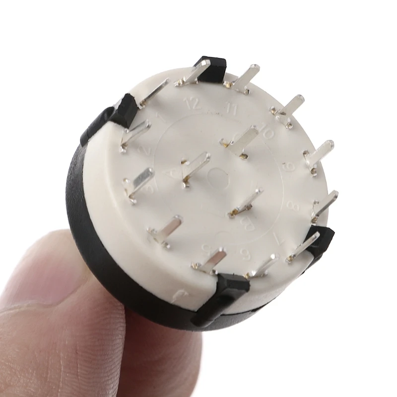 2019 Пластик поворотный переключатель цепи 2 pole 6 Путь/3 полюс 4 способа хорошее качество 1st класс почтового электрораспределительной коробкой многопозиционного переключателя