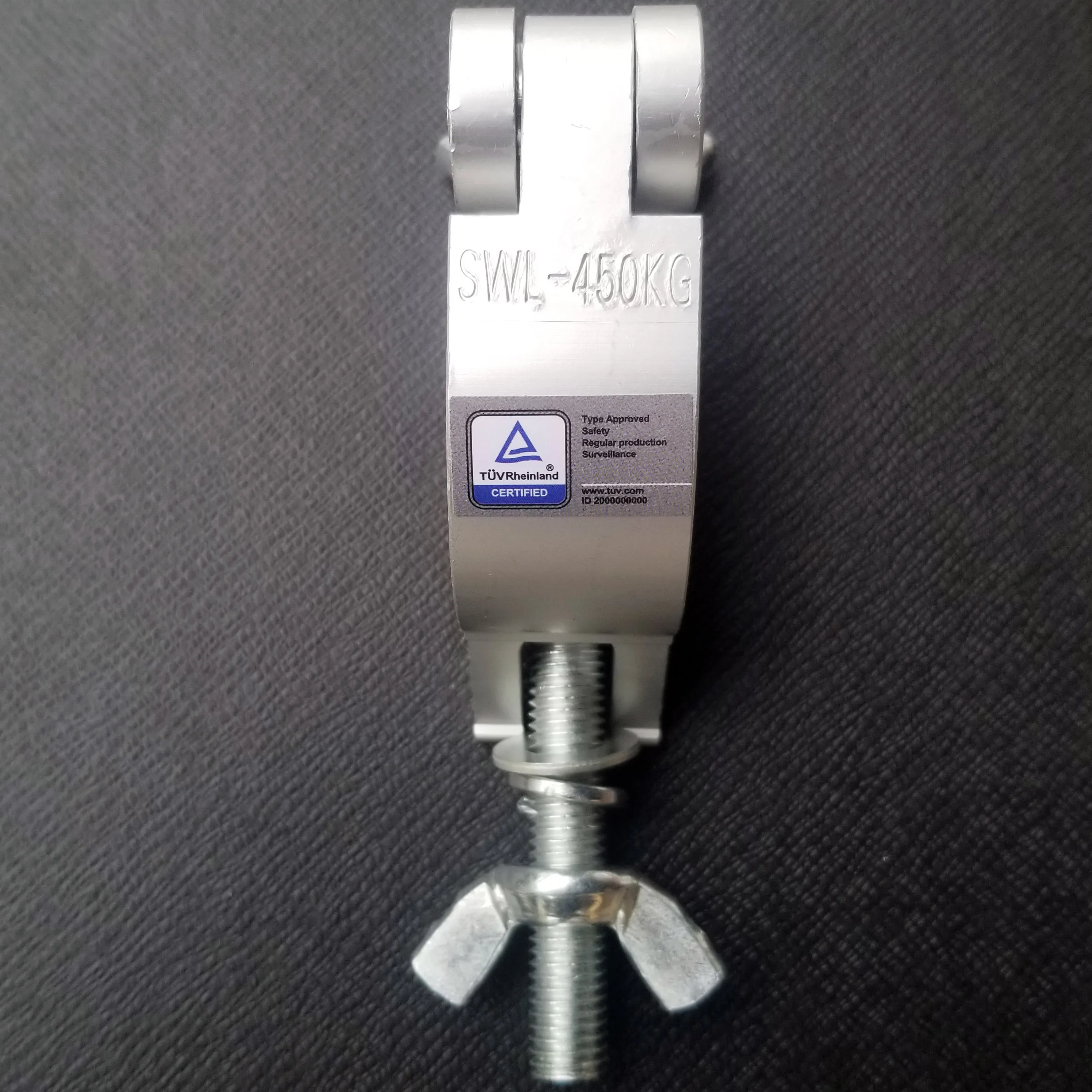 Truss Pro Clamp Heavy Duty Narrow Clamp compatible for prolyte CLP-535 Anodized