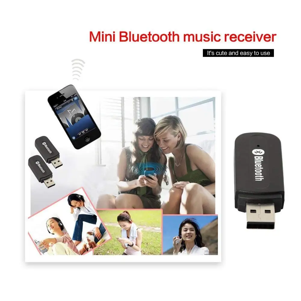 Bluetooth адаптер приемник Мини USB беспроводной аудио музыкальный и для