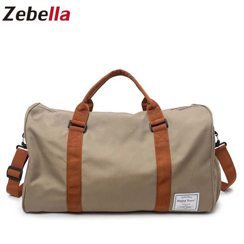 

Zebella Men Travel Bags Water Resistent Carry on Luggage Shoulder Bags Large Capacity Men Duffel Bag Short Tour Weekend Bags