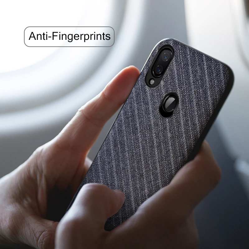 Чехол для Redmi Note 7 Pro деловой чехол Mofi Xiaomi накладка ручной работы джентльмена