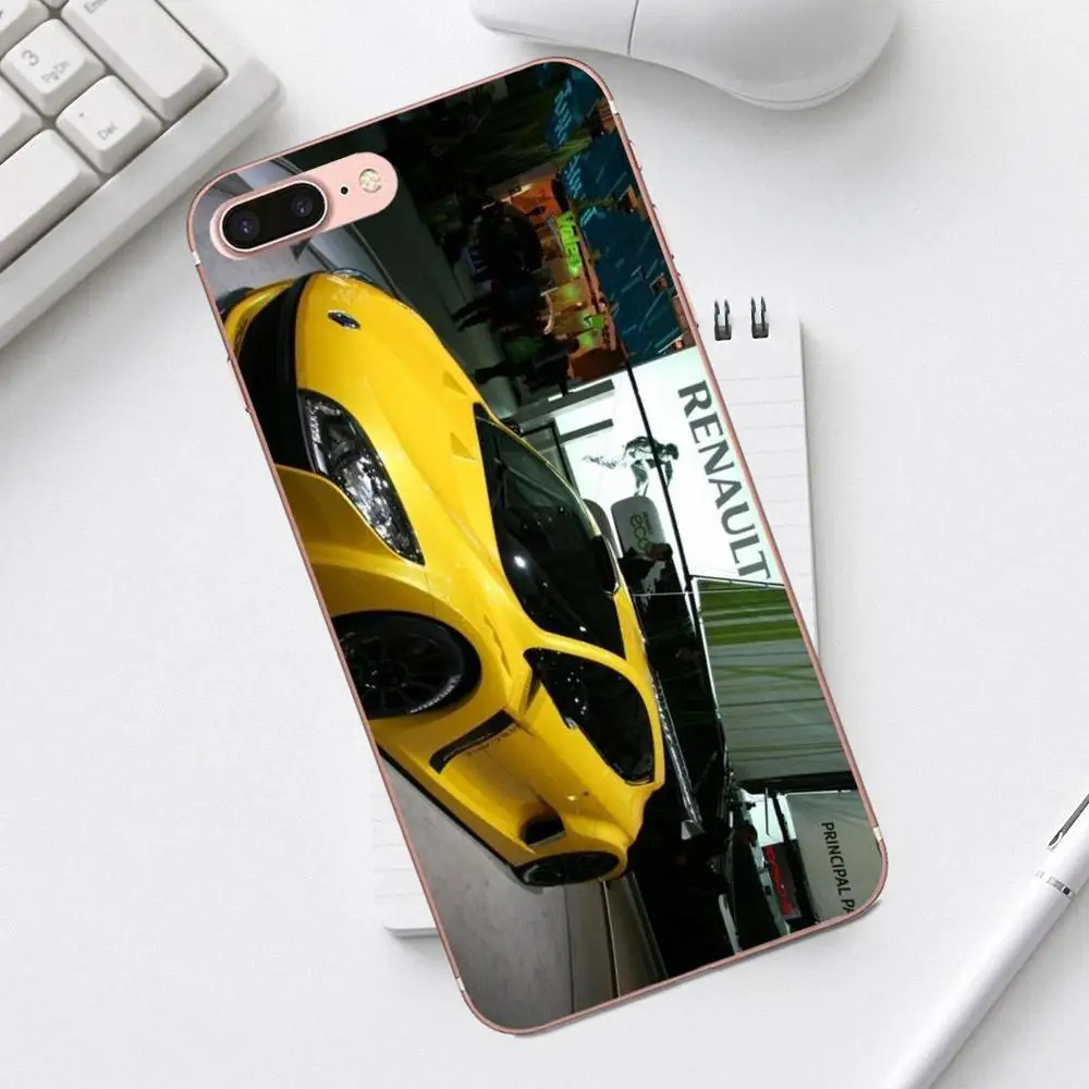 Мягкий Силиконовый ТПУ прозрачный модный Renault S.ads для Galaxy Alpha Core Prime Note 4 5 8 S3 S4 S5 S6 S7