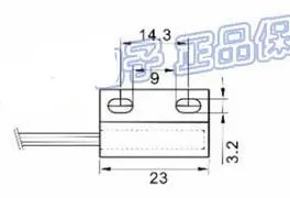 Бесплатная доставка! 10 шт. нормально открытые язычковые переключатели в