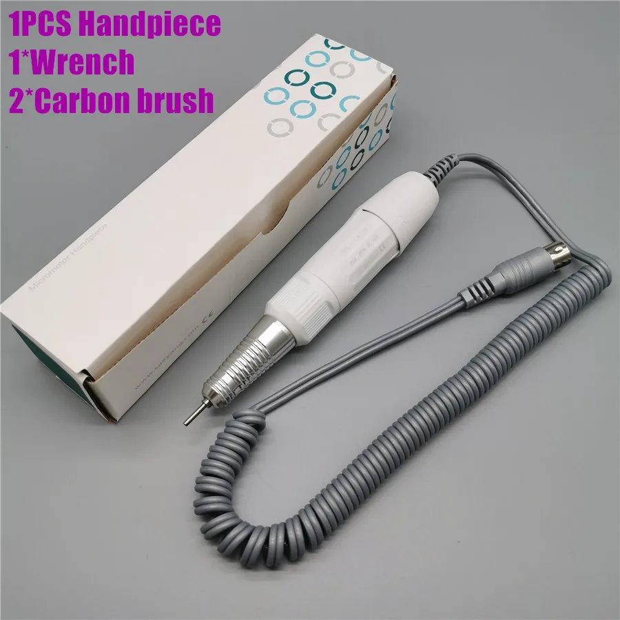 1pcs SDE-H20N 1 шт 35000 об/мин DC 30 в наконечник для марафона сильный 210 блок управления электрический маникюр сверла машины ручка ногтей Дрель Ручка - Цвет: 1pcs SDE-H20N