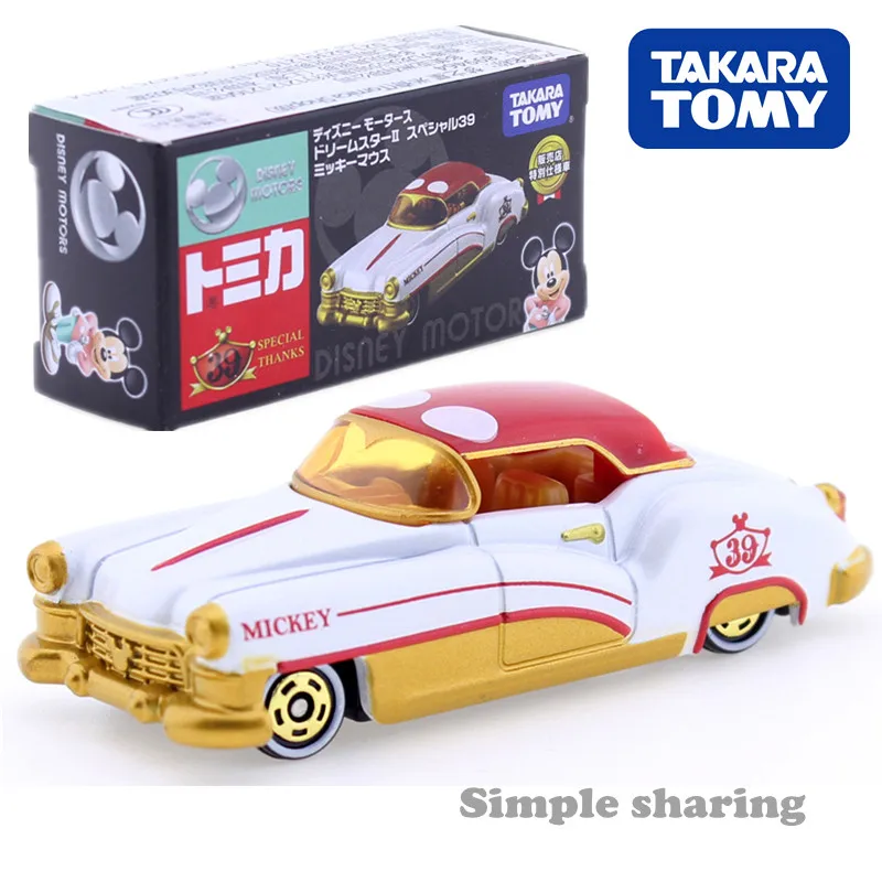 899464 TOMICA Дисней Моторс Микки Минни сериал фильм и ТВ Япония Такара TOMY Модель Коллекция автомобилей детские игрушки ограниченный подарок - Цвет: 899464