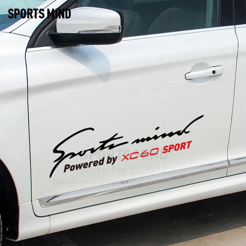 

10 Pieces Sports Mind Automobiles Reflective Car-Styling Vinyl Decal Sticker Exterior Accessories For Volvo Xc60 Accessories